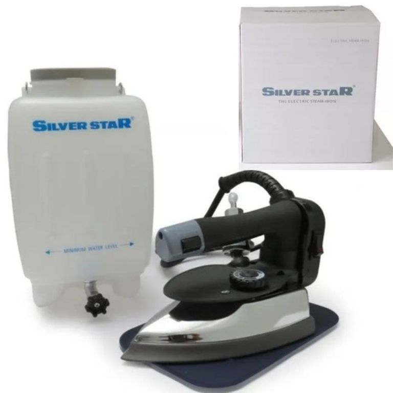 Plancha Vapor Silver Industrial Sastre Confección Lavandería