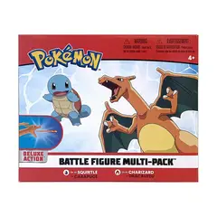 POKEMON - Figura Pack Charizard - Squirtle