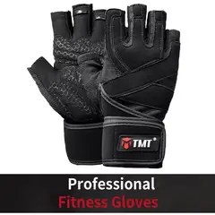 GENERICO - Guantes antideslizantes para gimnasio pesas - talla M