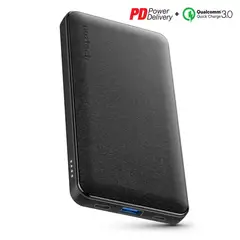 NAZTECH - CARGADOR 10000mAh FAST CHARGE CON 18W PD + QUICK CHARGE 3.0