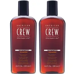 AMERICAN CREW - Dúo Shampoo Fortalecedor Fortifying Shampoo Men 250ml