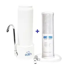 EDEN - Combo Purificador de agua sobre lavadero AquaLIFE+filtro de repuesto