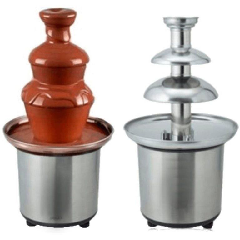 Pileta de chocolate fuente chocolatera - acero