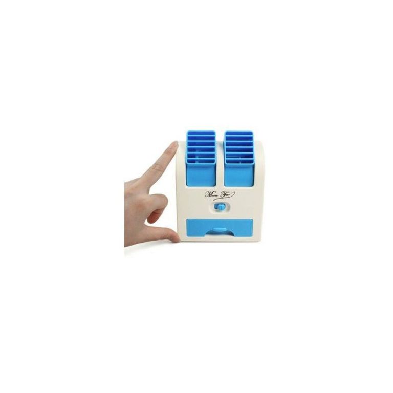 Mini ventilador ambientador usb portatil aire acondicionado