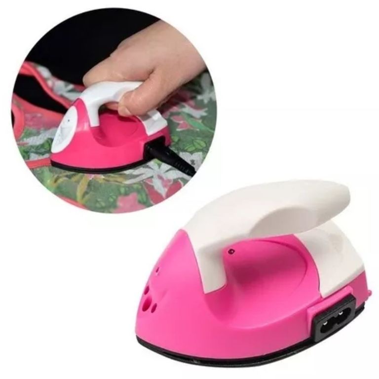 Mini Plancha Eléctrica Portátil Viaje Artesanía Ropa Costura