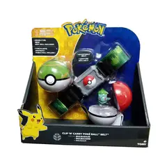 POKEMON - Takara Tomy Cinturon con Pokebola Bulbasaur