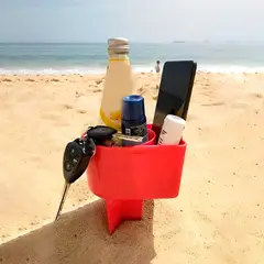 SHOPSMART - Soporte Playero Color Rojo