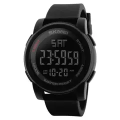 SKMEI - Reloj 1257 Ciclope Dual Time Countdown Snooze BackLight - Negro