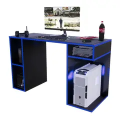 MOVENDA - Escritorio Gamer NR 01 120cm Negro/Azul