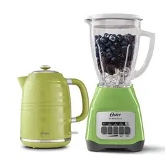 OSTER - Combo Licuadora BLSTKAGKPB Hervidor