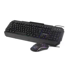 HALION - Kit de Teclado y Mouse Gaming Tornado