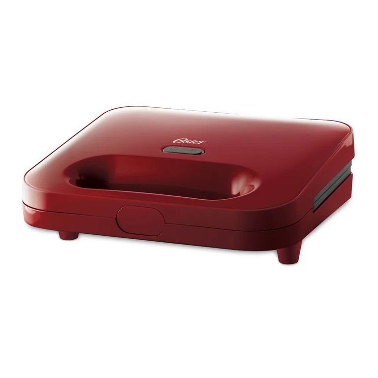 Sandwichera Compacta Oster 2 panes CKSTSM2885R Rojo
