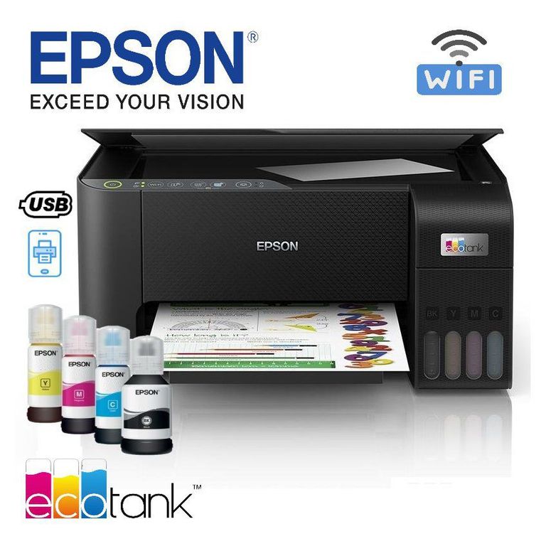 Impresora Ecotank L3250 Multifuncional Wifi USB