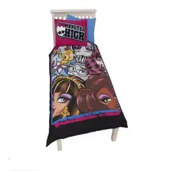 GENERICO - Monster High - Cobertor Cubrecama Reversible