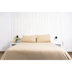 COBITEX HOME - Funda De Plumón Cobitex Arenita 2 Plazas 100% Algodón