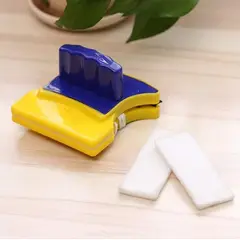 GENERICO - Limpia Vidrios Magnético Limpiador De Lunas Exteriores Interiores