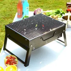 INSPIRATION - Parrilla a carbón plegable portátil picnic jardín terraza camping