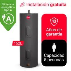 RHEEM - TERMA ELÉCTRICA DE PISO 152L