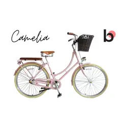 BLOOMER - BICICLETA DE PASEO CAMELIA ARO 26 Rosa Pastel