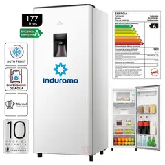 INDURAMA - Refrigeradora 177 Lt Top Freezer RI-289DBL Blanco