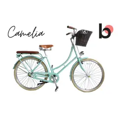 BLOOMER - BICICLETA DE PASEO CAMELIA ARO 26 Verde Menta