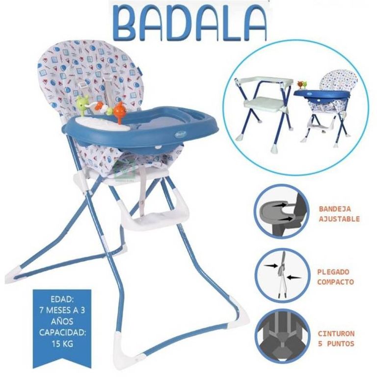 Silla de Comer Badala Pegable