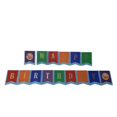 GENERICO - Banderines para Cumpleaños - Dinosaurio