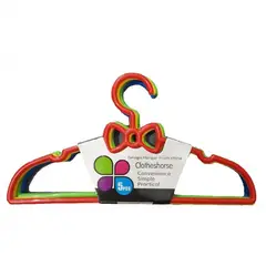 GENERICO - Ganchos colgadores de ropa para niños juego de 5 colgadores baby