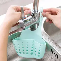 GENERICO - Cesta de drenaje colgante para cocina o baño