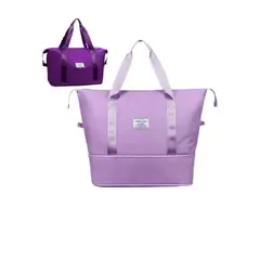 GENERICO - Bolso de viaje y entrenamiento plegable para mujer impermeable