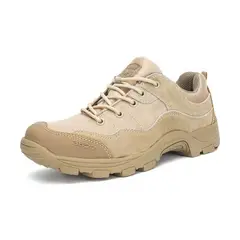 VATYERTY - Zapatos botas militares impermeables y resistentes exteriores