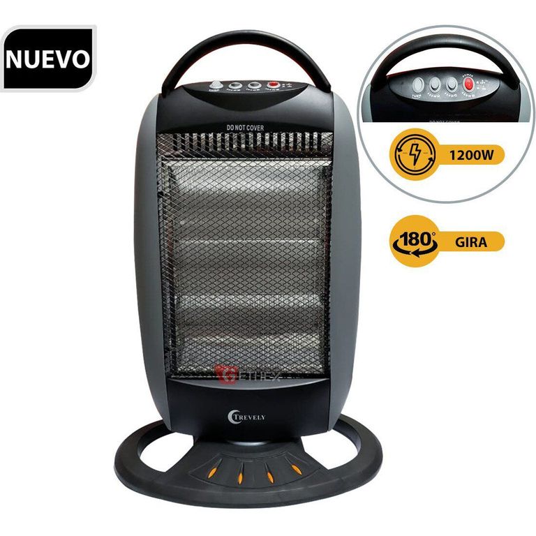 Calentador Eléctrico Halógeno TCH-020
