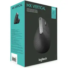 LOGITECH - MOUSE MX VERTICAL WIRELESSBT BLACK