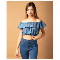 NEBULA - Blusa Nébula Jena - Azul