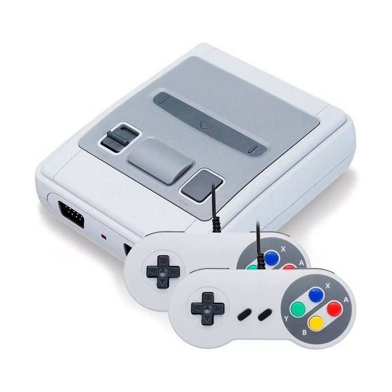 Consola mini super sfc 620 juegos-gris