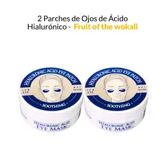 WOKALI - 2 Parches de Ojos de Acido Hyaluronico- Fruit of the
