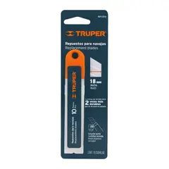 TRUPER - Repuesto de Cutter 6" 16965 (10 unid) - Gris
