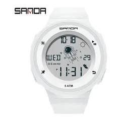 VATYERTY - Sanda 2121 reloj impermeable astronaut element blanco