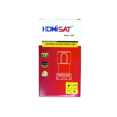 SAT PCS - Lnb 1 Salida Banda KU HDMISAT 0.1 Noise Figure Antena parabolica