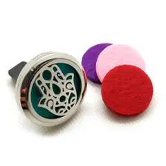 GENERICO - Difusor de Aromaterapia para Auto - 3cm Mano Hamsa