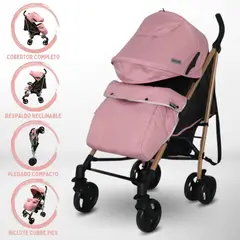 COMBI - Coche Bastón Deportivo «SEVILLA GOLD» Pink