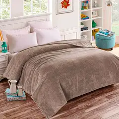 CASATEX - Manta Peluchón 2 plazas - KAKI