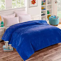 CASATEX - Manta Peluchón 2 plazas - AZULINO