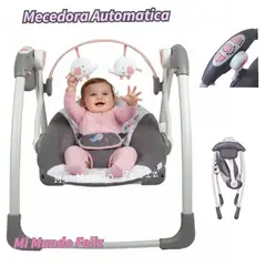 INFANTI - Silla Nido Swing para Bebe Musical Pink 2025