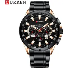 VATYERTY - Curren 8363 correa de acero de cuarzo para hombre #2