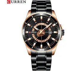 VATYERTY - Curren 8359 calendario de cuarzo resistente al agua #4