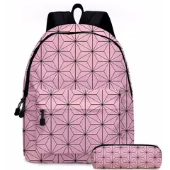 BLWOENS - Mochila de anime para estudiantes-kimetsu no yaiba kamado nezuko