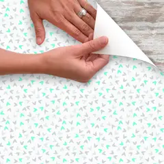 CONTACT - Lámina Adhesiva Con-Tact® Confetti Aqua 45.72 x 274.32 cm