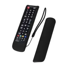 SIKAI - Funda De Silicona Para control Samsung Smart-Negro