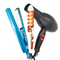 OEM - Combo Plancha Nano Rizador Secador 2000 W